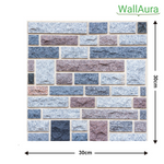 Charger l'image dans la galerie, WallAura™ 4er Set 3D Wandfliesen Selbstklebend 30x30 cm
