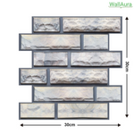 Charger l'image dans la galerie, WallAura™ 4er Set 3D Wandfliesen Selbstklebend 30x30 cm
