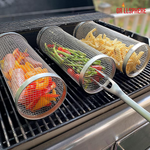 Charger l'image dans la galerie, GrillSphere BBQ-Grillkorb aus Edelstahl
