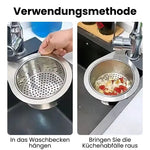 Charger l'image dans la galerie, 1+1 Gratis | EdelFix™ – Edelstahl-Eckabflussgitter und Küchenorganisationskorb
