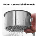 Charger l'image dans la galerie, 1+1 Gratis | EdelFix™ – Edelstahl-Eckabflussgitter und Küchenorganisationskorb

