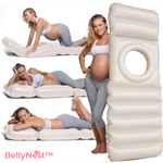 Charger l'image dans la galerie, BellyNest™ Aufblasbares Schwangerschaftskissen mit Bauchloch
