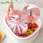 Charger l'image dans la galerie, SpinFresh™ Obst- und Gemüsewaschspinner mit Selbstentwässerung
