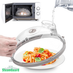 Charger l'image dans la galerie, SteamGuard Mikrowellen Spritzschutz mit Dampffunktion

