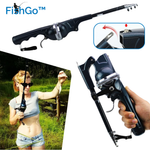 Charger l'image dans la galerie, FishGo™ Teleskop Angelrute – Klappbar, Fiberglas
