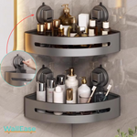 Charger l'image dans la galerie, WallEase Duschregal ohne Bohren mit Saugnapf
