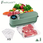Charger l'image dans la galerie, FreshLock™ Mini Vakuumiergerät 7-in-1 mit Beuteln
