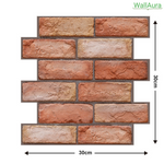 Charger l'image dans la galerie, WallAura™ 4er Set 3D Wandfliesen Selbstklebend 30x30 cm
