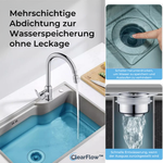 Charger l'image dans la galerie, ClearFlow™ Edelstahl Abflusssieb
