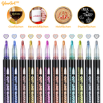 Charger l'image dans la galerie, GlowArt™ Glitzer Marker – 12 Farben
