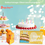 Charger l'image dans la galerie, PopJoy™ Pop-Up Geburtstagskarte mit Konfetti
