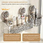 Charger l'image dans la galerie, WallEase™ Saugnapf Badorganizer
