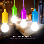 Charger l'image dans la galerie, GlowNest LED Draadloze Trekkoordlampen
