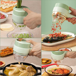 Charger l'image dans la galerie, ChefEase™ 4-in-1 Elektrischer Gemüseschneider
