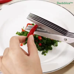 Charger l'image dans la galerie, HerbSlice™ 5-Klingen Salatschere für Küche
