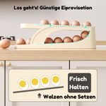 Charger l'image dans la galerie, 1+1 GRATIS | EggScroller™ – Eierhalter für den Kühlschrank
