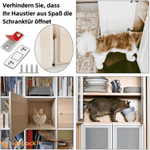 Charger l'image dans la galerie, 2+2 GRATIS | HideLock™ Ultradünne Unsichtbare Schranktürmagnete
