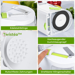 Charger l'image dans la galerie, Twistéa™ 4-in-1 Spiralschneider für Gemüse &amp; Salate
