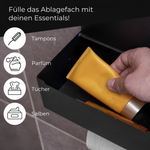 Charger l'image dans la galerie, BadeForm™ WC Rollenhalter mit Ablage

