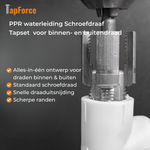 Charger l'image dans la galerie, TapForce Schroefdraad Tapset voor Waterleidingen
