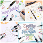 Charger l'image dans la galerie, GlowArt™ Glitzer Marker – 12 Farben
