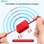 Charger l'image dans la galerie, TriPlug™ 3-in-1 Ladekabel – USB-C, Micro USB &amp; Lightning
