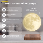 Charger l'image dans la galerie, LunaFloat™ Schwebende Mondlampe mit 16 Farben LED
