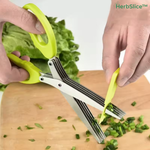 Charger l'image dans la galerie, HerbSlice™ 5-Klingen Salatschere für Küche
