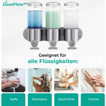 Charger l'image dans la galerie, LuxeFlow™ 3er-Set Premium Seifenspender
