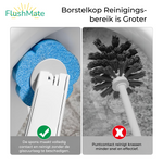 Charger l'image dans la galerie, FlushMate Toiletborstel met Wegwerpnavullingen
