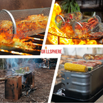 Charger l'image dans la galerie, GrillSphere BBQ-Grillkorb aus Edelstahl
