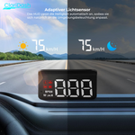 Charger l'image dans la galerie, ClariDash GPS Geschwindigkeitsmesser mit HUD-Display – OBD Unterstützung
