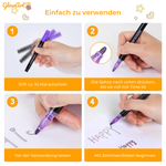 Charger l'image dans la galerie, GlowArt™ Glitzer Marker – 12 Farben
