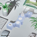 Charger l'image dans la galerie, FlexiPlug™ Steckdosenleiste mit USB und Überspannungsschutz

