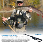 Charger l'image dans la galerie, FishGo™ Teleskop Angelrute – Klappbar, Fiberglas
