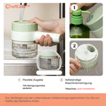 Charger l'image dans la galerie, ChefEase™ 4-in-1 Elektrischer Gemüseschneider
