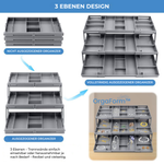 Charger l'image dans la galerie, OrgaForm™ Schubladen Organizer 3-stufig
