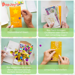 Charger l'image dans la galerie, PopJoy™ Pop-Up Geburtstagskarte mit Konfetti
