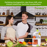 Charger l'image dans la galerie, Twistéa™ 4-in-1 Spiralschneider für Gemüse &amp; Salate
