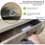 Charger l'image dans la galerie, LockWise™ RFID Schrankschloss für Türen und Schubladen
