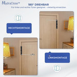 Charger l'image dans la galerie, HydraClose™ Automatischer Türschließer mit Federkraft
