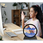 Charger l'image dans la galerie, ZenScape™ 3D Sandbild – Dynamische Sandkunst für Büro &amp; Zuhause
