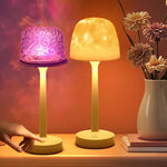 Charger l'image dans la galerie, Lumnaira™ – Wasserwellen-Lampe (16 Farben) mit Flammeneffekt
