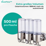 Charger l'image dans la galerie, LuxeFlow™ 3er-Set Premium Seifenspender
