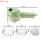 Charger l'image dans la galerie, ChefEase™ 4-in-1 Elektrischer Gemüseschneider

