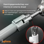 Charger l'image dans la galerie, TapForce Schroefdraad Tapset voor Waterleidingen
