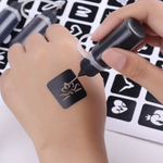 Charger l'image dans la galerie, 1+1 Satz GRATIS | StampTatto™ Temporäre Tattoo Flüssigkeit und Vorlagen
