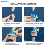 Charger l'image dans la galerie, 1+1 GRATIS | AquaFlex™ - 6 Schichten Wasserhahnfilter
