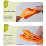 Charger l'image dans la galerie, 6+6 GRATIS | FlexiMark™ Silikon Lesezeichen
