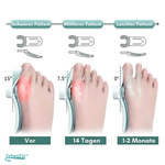 Charger l'image dans la galerie, ZehenFit™ Hallux Valgus Korrektur &amp; Zehenspreizer
